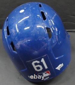 Cody Bellinger Rookie Game Used Signed Auto Helmet #61 Shows Use Dodgers 1st
