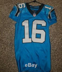 Corey Philly Brown Signed Carolina Panther Game Used Worn Jersey Ohio State
