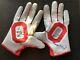 Corey Smith 2016 Ohio State Buckeyes Game Used Gloves Signed Autograph