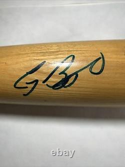 Craig Biggio Autographed Game Used Cracked Hoosier Bat