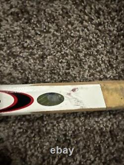 Curtis Joseph Signed Game Used Stick Coa Detroit Red Wings