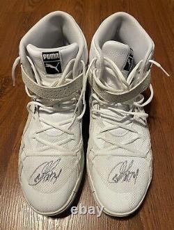 Danny Green Game Used Shoes Lakers Signed Puma Lebron