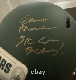 Dave Aranda Baylor Signed Authentic Game-Used Helmet