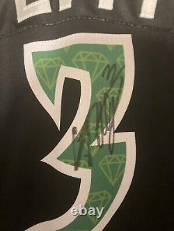 Dayton Dragons Gem City Chase Petty Game Used and Autographed Jersey