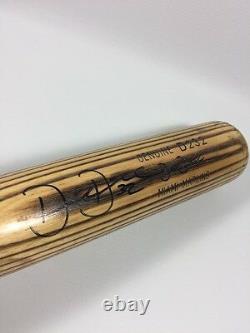 Derek Dietrich Miami Marlins Game Used Signed Autographed Bat