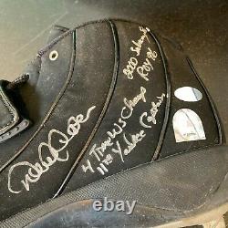 Derek Jeter 11th Yankee Captain Signed Heavily Inscribed Game Used Cleats JSA