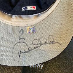 Derek Jeter 1996 Rookie Signed Game Used New York Yankees Hat PSA & Beckett COA