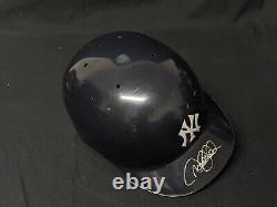 Derek Jeter GAME USED Signed NY Yankees Batting Helmet PSA MLB Steiner COA