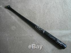 Derek Jeter Game Used SIGNED Louisville Slugger Baseball Bat Autographed Yankees