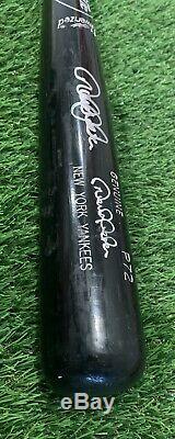 Derek Jeter New York Yankees Game Used Bat 2010 Signed Steiner LOA
