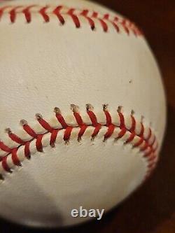 Derek jeter signed game used BP baseball autographed ball auto real Ny Yankees