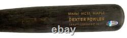 Dexter Fowler Cardinals Signed Game Used Chandler MC1.1 Baseball Bat Lojo 40780