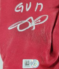 Dexter Fowler GU 17 signed Cardinals game-used Batting Gloves MLB Holo