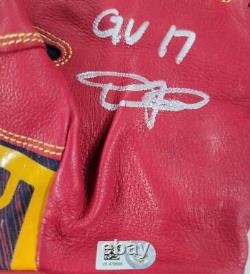 Dexter Fowler GU 17 signed Cardinals game-used Batting Gloves MLB Holo