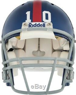 Eli Manning Signed Game Used New York Giants Helmet With Photo Match Steiner COA