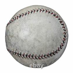 Extraordinary Babe Ruth Single Signed Oct 25, 1924 Game Used Baseball PSA DNA