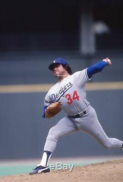 Fernando Valenzuela Signed 1983 Los Angeles Dodgers Game Used Jersey MEARS A10