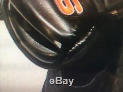 GAME USED WORN SIGNED SHERWOOD GLOVES NHL ANAHEIM DUCKS BOBBY RYAN Photo Matched