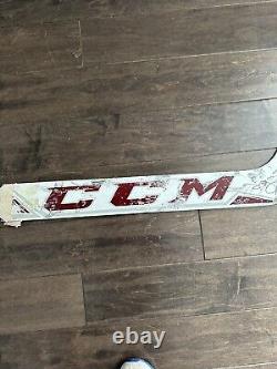 Game Used Colorado avalanche Semyon Varlamov Goalie Stick Autographed