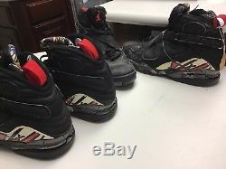 Game Worn Nike 1993 NBA Playoffs Right Shoe Autographed Game Used Michael Jordan