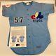 Gary Carter 1974 Mlb Debut Rookie Game Used Signed Montreal Expos Jersey Sia Coa