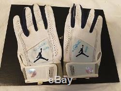 Gary Sheffield 2009 Game Used Autographed New York Mets Jordan Batting Gloves