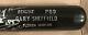 Gary Sheffield Game Used Marlins Bat Gifted To Lee Smith Autographed / Signed