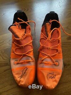 Giannis Antetokounmpo Auto Multiple Game Used Kobe Shoes 1/1 Signed Coa + Photo