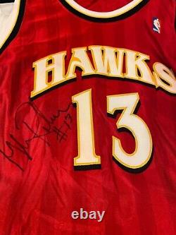 Glenn Robinson Signed Game Used Jersey Hawks 1999-2000