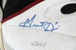 Grant Hill NBA Detroit Pistons SIGNED Game-Used Worn FILA Shoes Auto'd JSA LOA