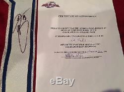 HOF Colorado Avalanche Joe Sakic 1998-99 Game Used & Signed Jersey MeiGray LOA
