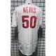 Hector Neris Signed Game Used Phillies Jersey