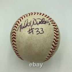 Historic Tim Lincecum Signed No Hitter Game Used Baseball MLB Authentic