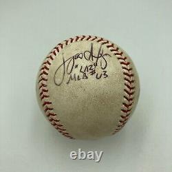 Historic Tim Lincecum Signed No Hitter Game Used Baseball MLB Authentic