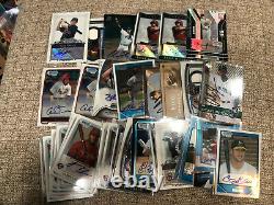 Huge Lot Of 300 Game Used Jersey Cards/ Auto / Baseball High End