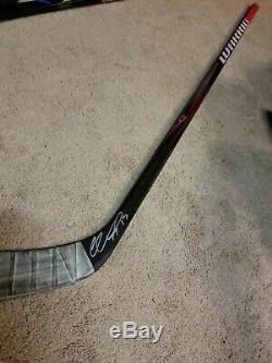 ILYA KOVALCHUK 10'11 Signed New Jersey Devils Game Used Hockey Stick COA 2