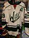 Iowa Wild Game-worn Hockey Jersey (worn And Signed By Marc Hagel) -54-ahl