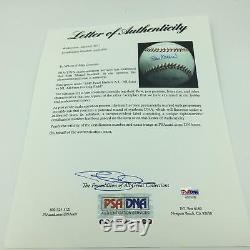 Incredible Stan Musial Signed World War 2 1945 All Star Game Used Baseball PSA
