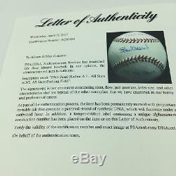 Incredible Stan Musial Signed World War 2 1945 All Star Game Used Baseball PSA