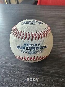JHOAN DURAN Signed Game Used ROMLB Minnesota TWINS MLB Authenticated Baseball