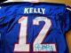 Jim Kelly 1993 Game Used/worn Signed Bills Jersey-lelands Letter Of Authenticity
