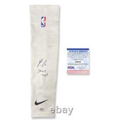 Jabari Smith Jr. Signed Autographed Game Used Arm Sleeve PSA/DNA Authenticated