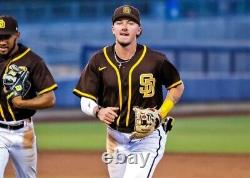 Jackson Merrill Game Worn Autographed San Diego Padres Hat