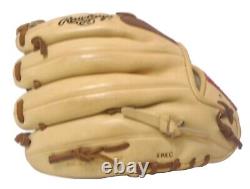 Jake Peavy Signed Game Used Baseball Pitcher Fielder Glove Mitt Rookie Era Gamer