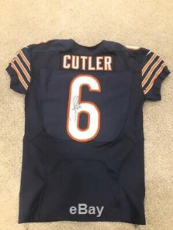 Jay Cutler (Bears) 2012 Signed Game Used Worn Jersey