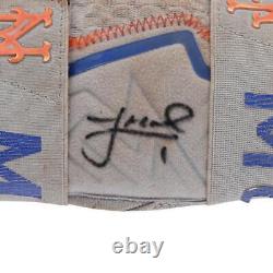 Jeff McNeil Mets Signed Game-Used Gray Evoshield Leg Guard from 2023 MLB Season