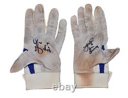 Jeff McNeil New York Mets Autographed Game-Used Batting Gloves 2019 Season