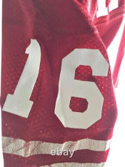 Joe Montana Signed Game Used Worn 49ers 1985-87 Jersey MEARS GU 10