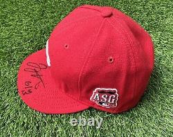 Joey Votto Cincinnati Reds Game Used Hat 1000th Career Game Signed MLB Auth PSA