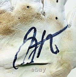 Joey Votto Signed Game Used MLB Batting Glove Auto Beckett Witnessed BAS